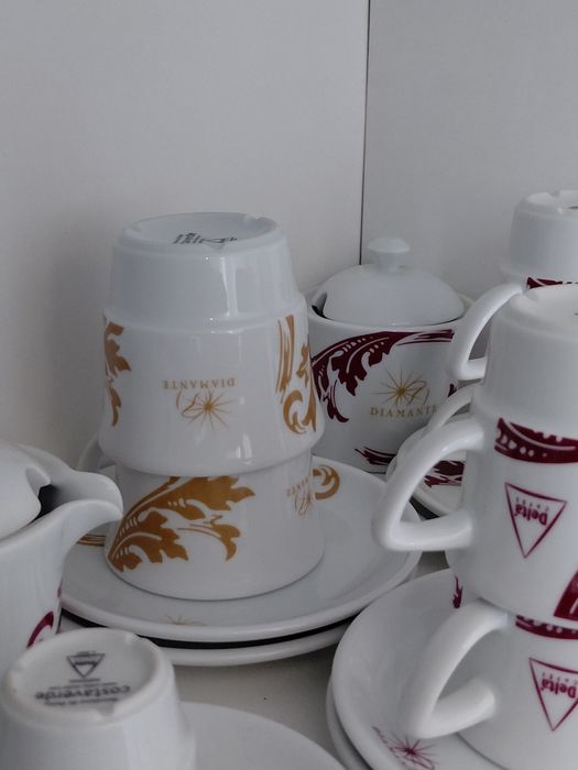 Conjunto de Café Diamante