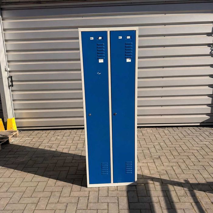 Szafka BHP Pracownicza 2 komorowa 180cm / 60 cm / 48 cm
