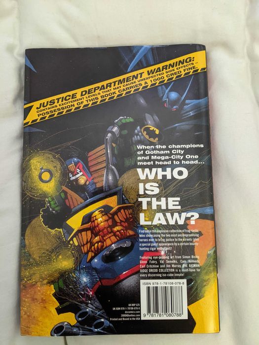 Batman & Judge Dredd Collection - HC - OOP64740487907203121