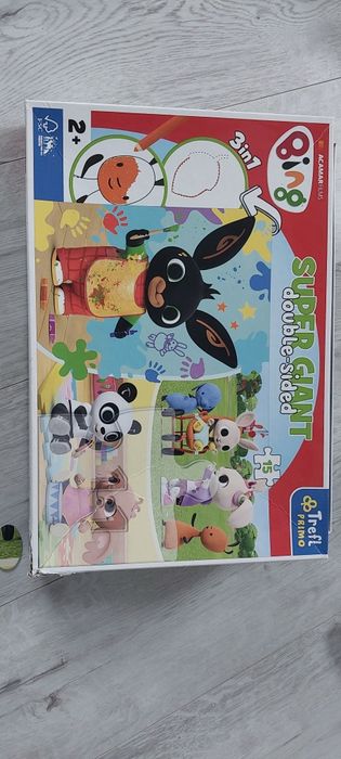Puzzle bing, giga dla 2 latka