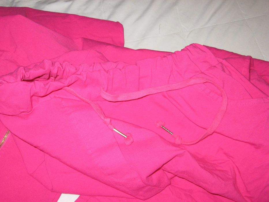 spodnie damskie różowe bardzo duże pas 40-140cm 4xl 5xl 6xl 7xl