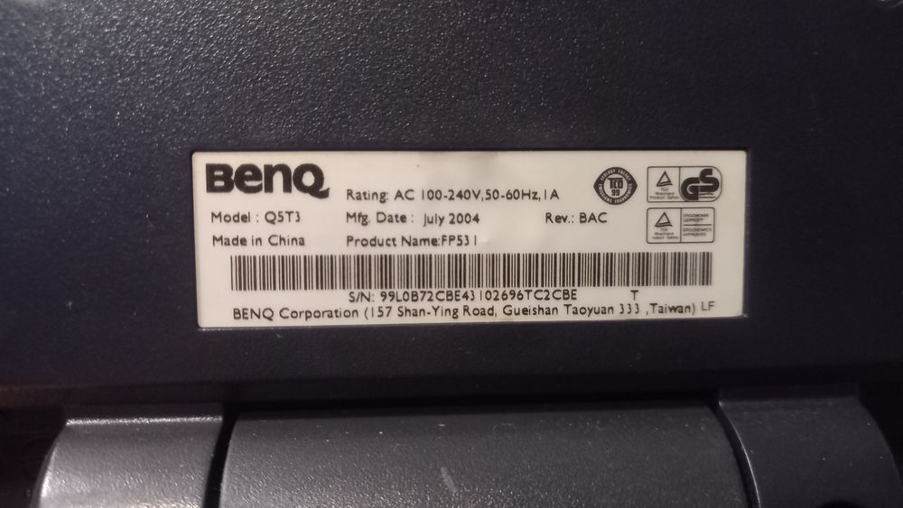 Monitor 15 polegadas