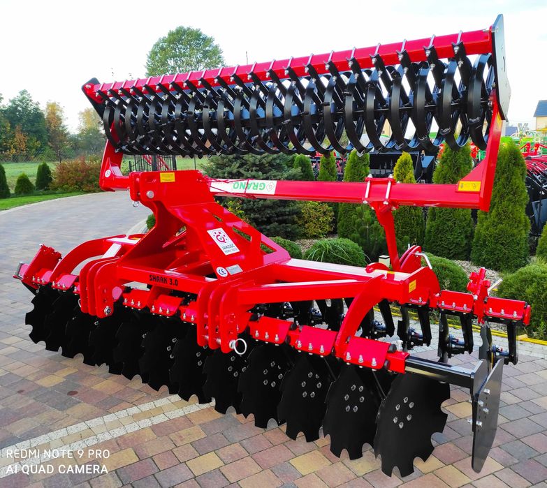 Brona SHARK SHS 3,0M talerzowa producent Grano-System Jakość!