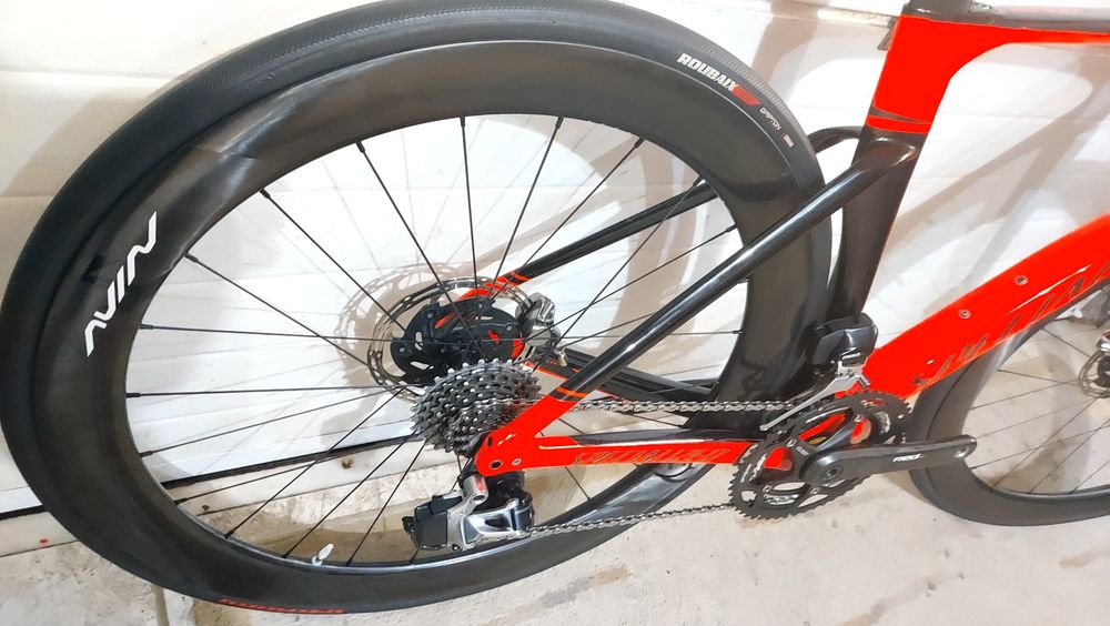 Rodas como Novas .Carbono disco Avian CR4 DB 55mm