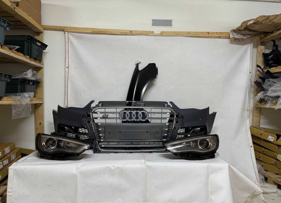 Audi A3 8V S-line Передній бампер Бампер передній Ауді А3 8В С-Лайн.