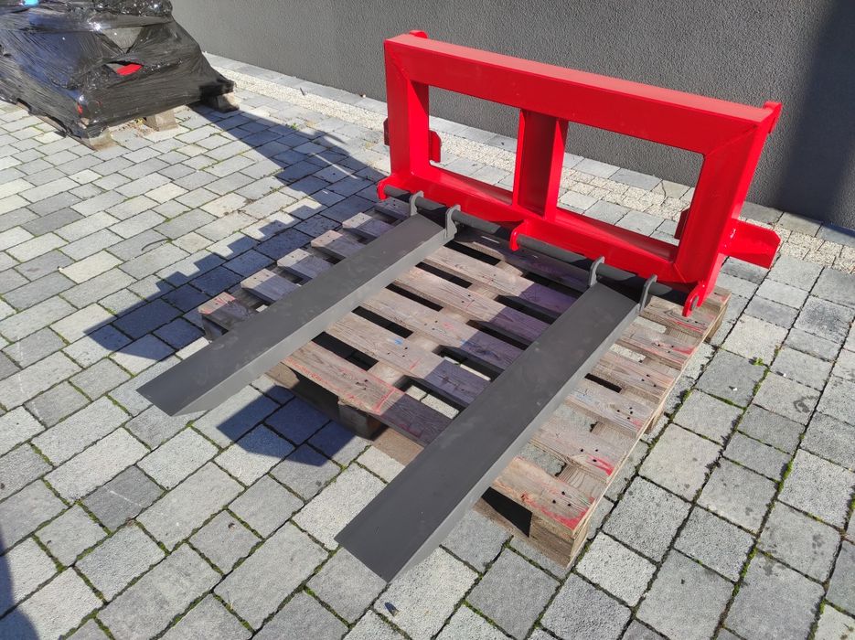 Widły regulowane ładowacz tur euroramka do palet