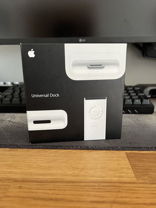Apple Universal Dock MB125G/B Original + Comando + Caixa