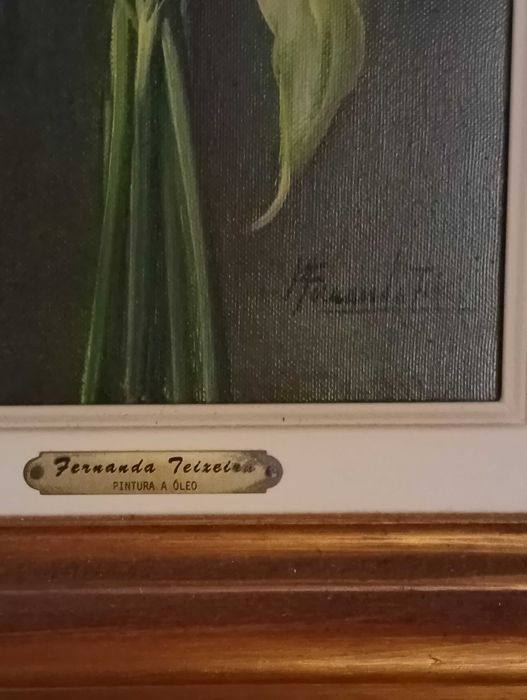 Pintura a óleo pela pintora Fernanda Teixeira