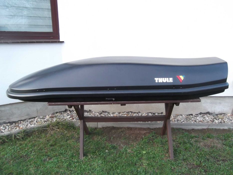 Box, bagażnik dachowy THULE Vision - duży otwierany dwustronnie