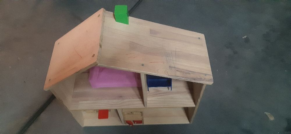 Casinha de madeira para meninas brincar