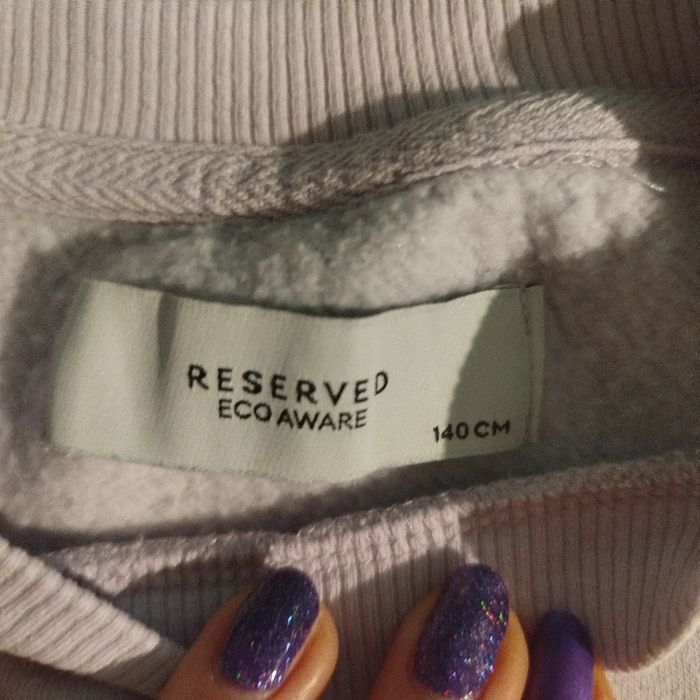Liliowa bluza Reserved 140