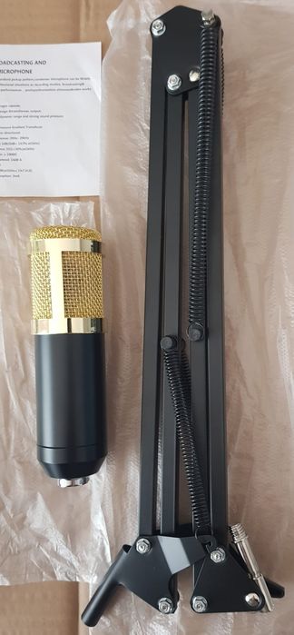 Mikrofon studyjny Zastaw do nagrywań