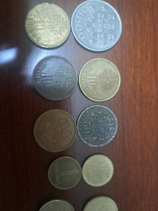 Moedas de escudo