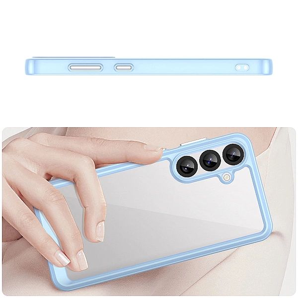 Etui silikonowe Outer Space Case z żelową ramką do Samsung Galaxy S25+