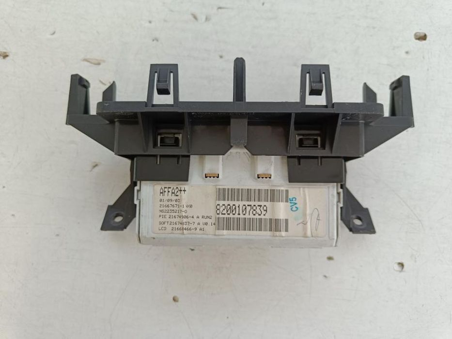 Display Renault Megane 2 II 2002 a 2007