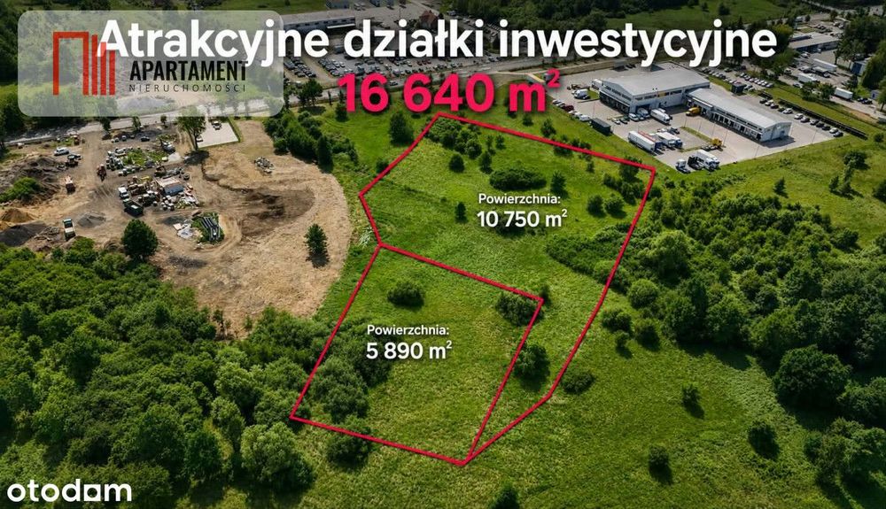 Atrakcyjne działki inwestycyjne Legnica