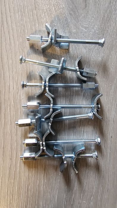 Złącze śruba do łączenia blatów płyt L-100 mm 7 sztuk