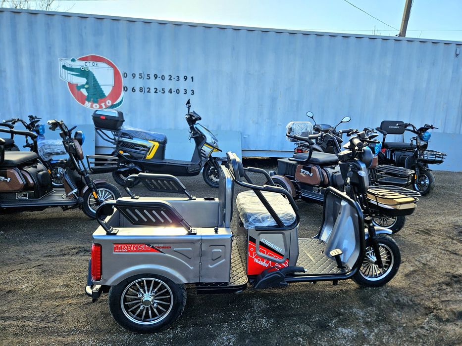 Продажа электротицикл crosser tr5 трехколесный 800/1000/1200W tr1 tr4