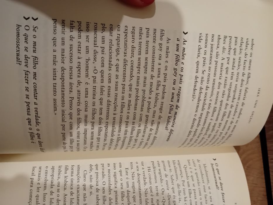 Será uma opção? Tudo o que sempre quis saber sobre a homossexualidade