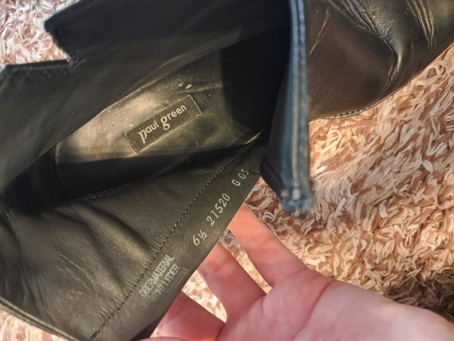 Botki skórzane Paul Green 40