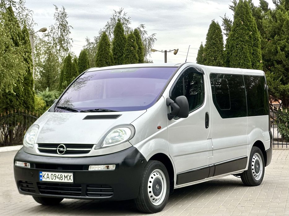 OPEL VIVARO Оригінальний Пасажир 9 Місць! 1 Власник Ідеал! КОНДИЦІОНЕР