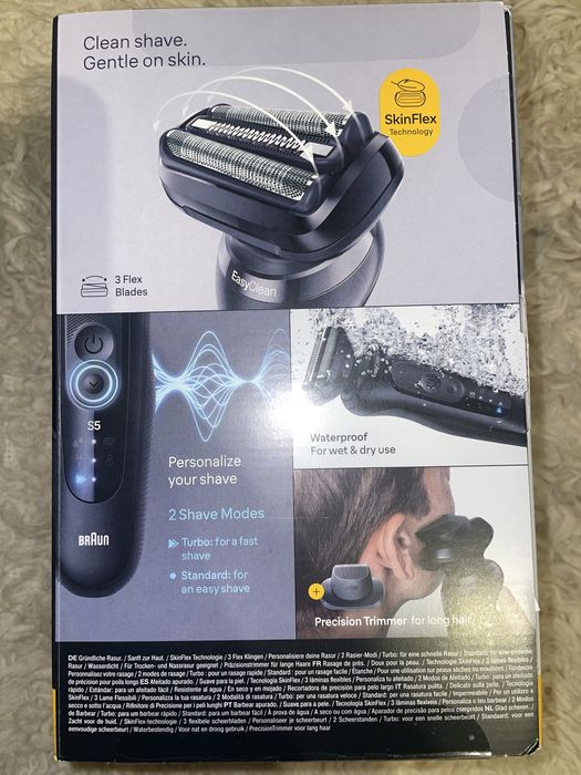 Braun Series 5 golarka elektryczna bezprzewodowa na sucho i mokro nowa