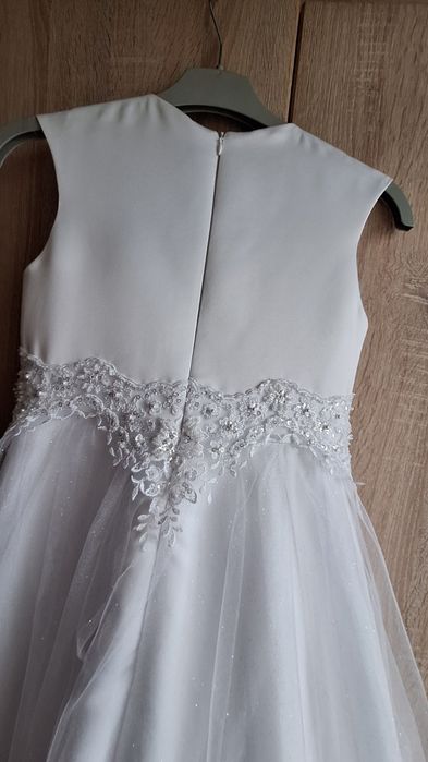 Sukienka komunijna wzrost 140-146 MK Maryla model Laura 140