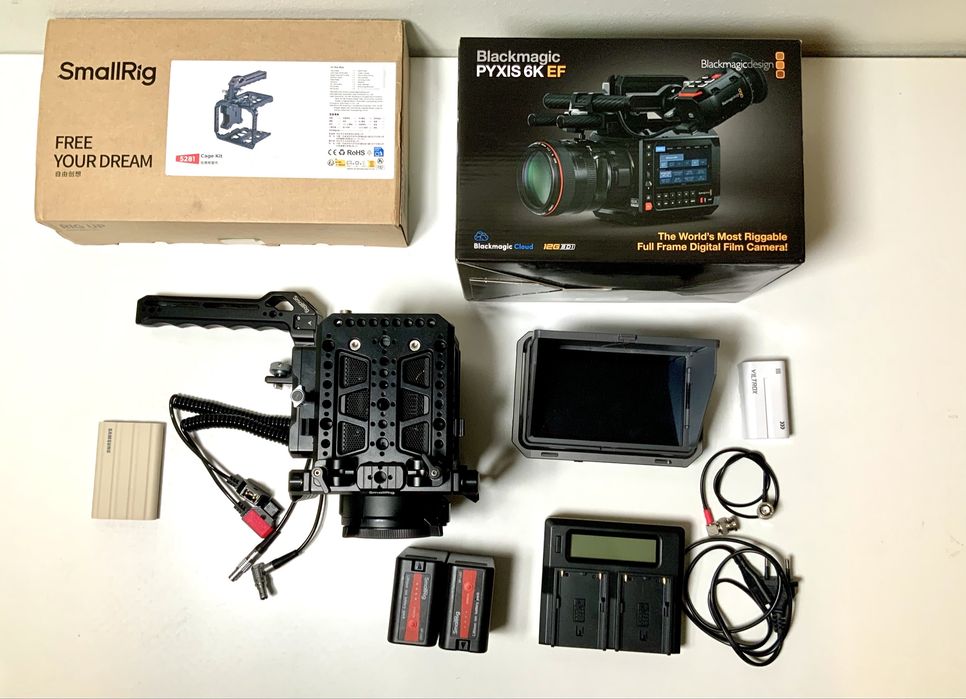 BLACKMAGIC PYXIS 6K EF — Kit Cinema Completo