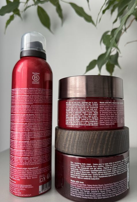 Rituals Ayurveda pianka pod prysznic + scrub + krem co ciała