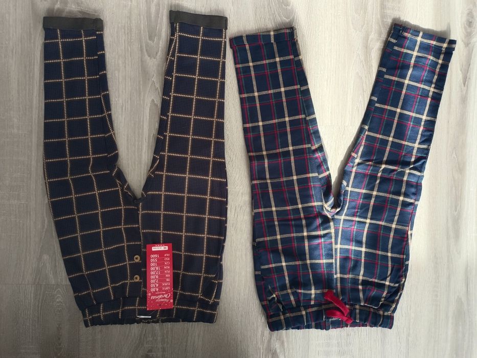 Spodnie świąteczne Nowe chłopięce r.98