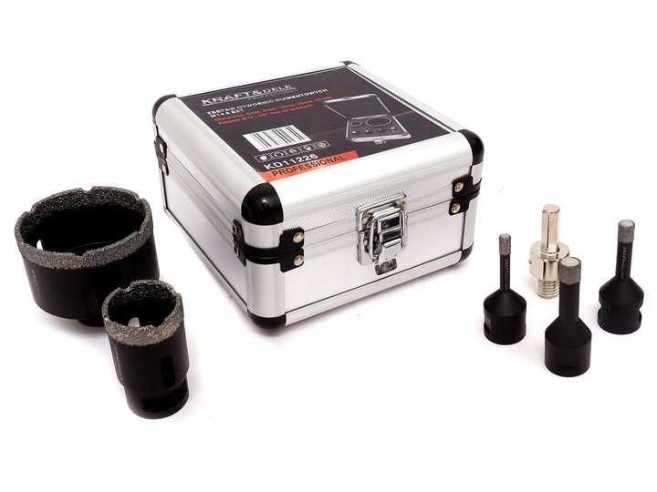 Zestaw otwornic diamentowych w walizce 6-68mm 5szt na M14