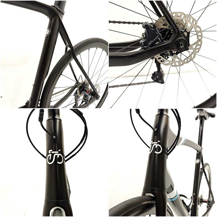 Rower szosowy Eddy Merckx 525 Disc karbon - Ultegra roz. 58