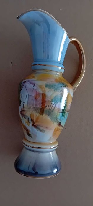 Reservado Jarro de Faiança de Alcobaça Marcado na Base