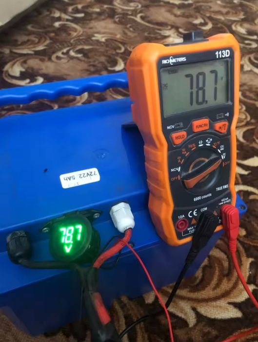 Индикатор DC 4 - 100 В. Врезной. Разные цвета.