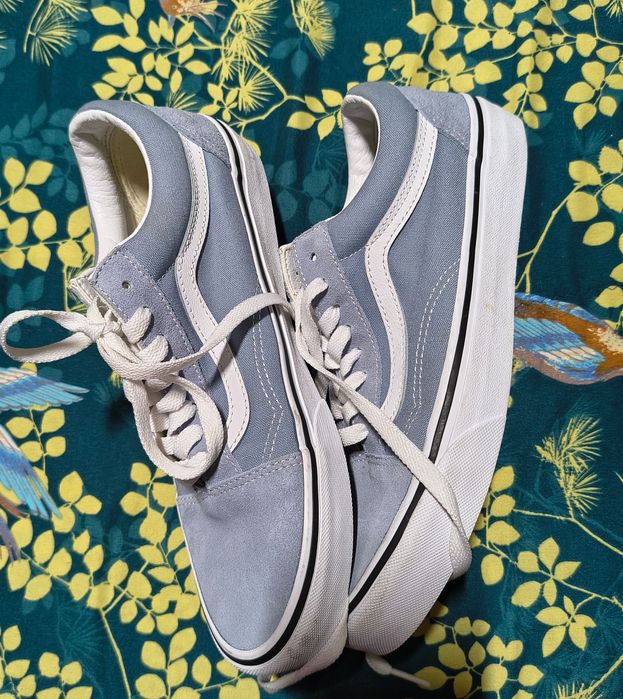 Buty/trampki Vans kolor dusty blue roz. 41