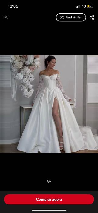 Vestido de noiva novo