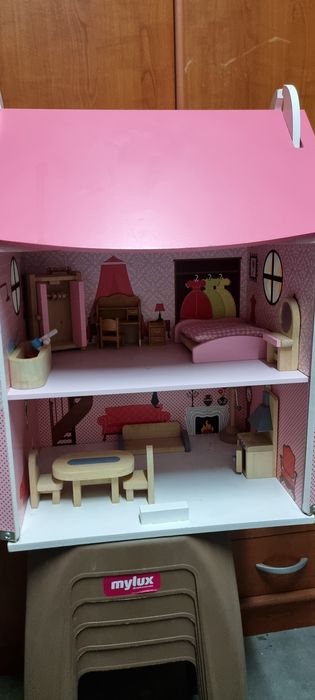 Casinha de Bonecas de Madeira Modemoiselle...