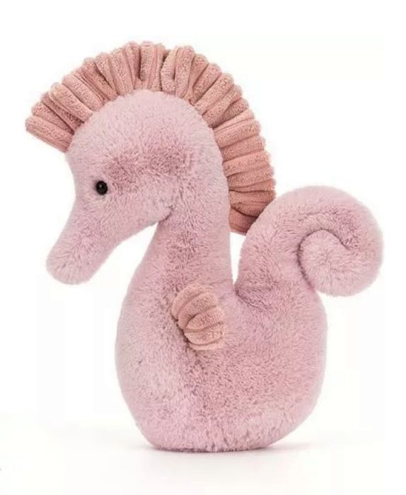 Maskotka, zabawka pluszowa różowy Konik Morski Jellycat