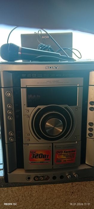 Продам музыкальный центр караоке рабочий