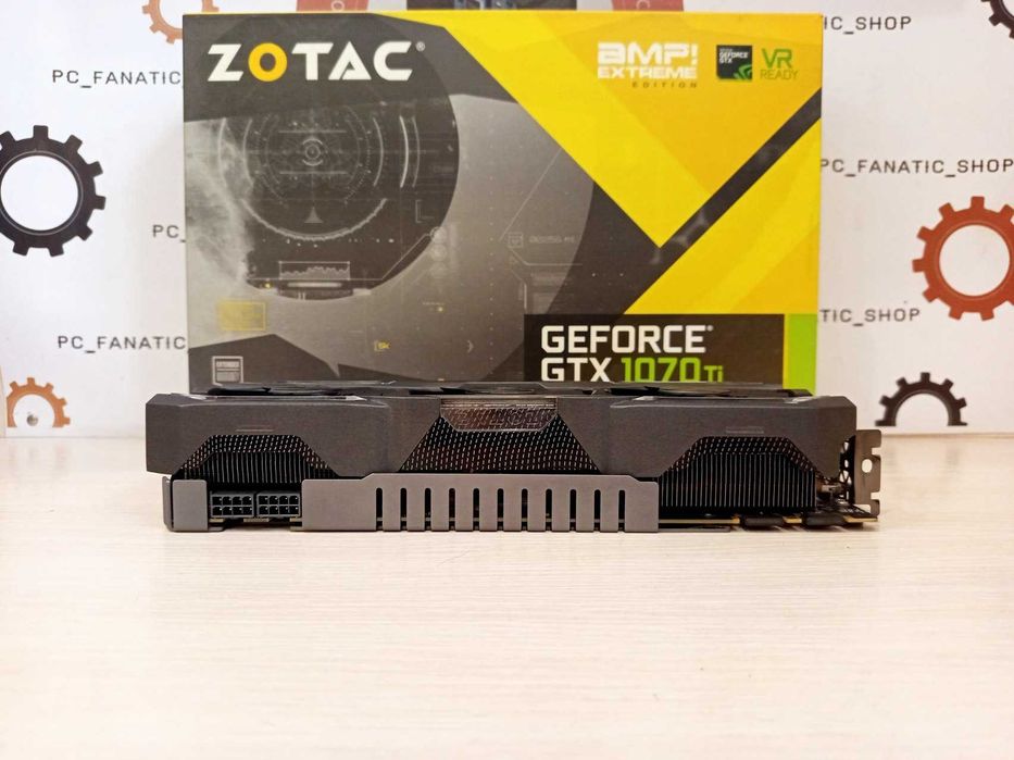 Відеокарта Zotac GeForce GTX 1070 Ti AMP Extreme Гарантія 1 місяць