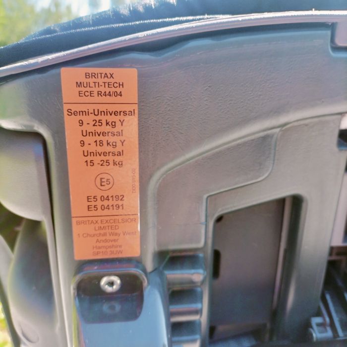 Cadeira auto Britax Multi- Tech /Volvo