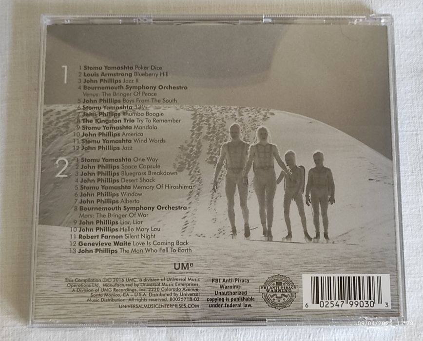 O.S.T. - The Man Who Fell To Earth 2CD