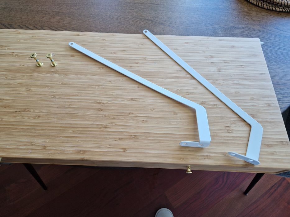 Prateleira com duas gavetas