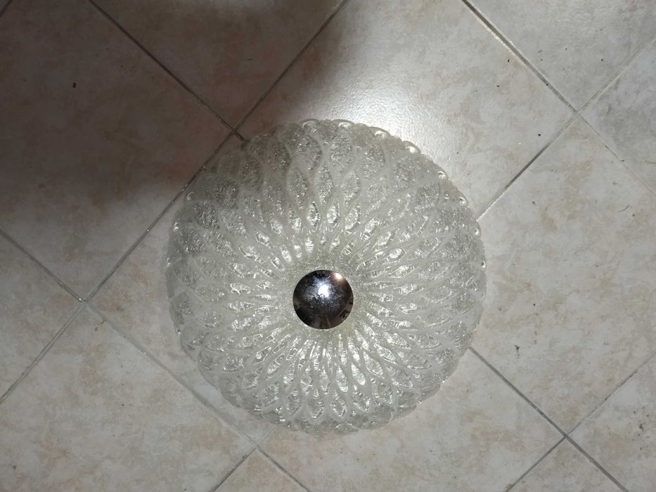 Lampa sufitowa ze szkła Murano