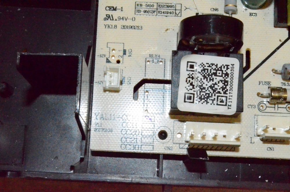 Moduł do okapu Klarstein ZD-95 E141940 sterownik