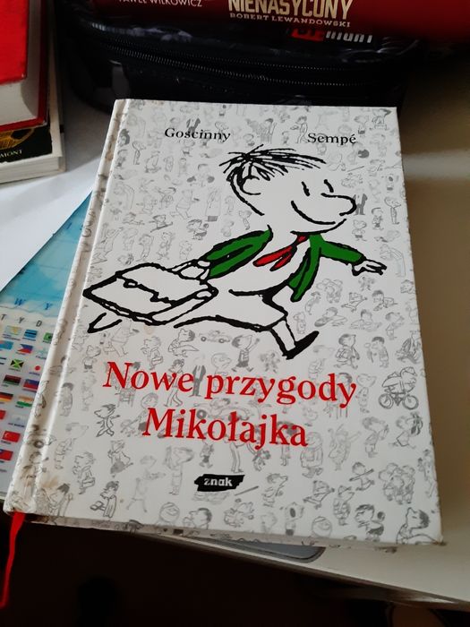 Książka ilustrowana Nowe przygody Mikołajka Tom 1 dla mlodziezy