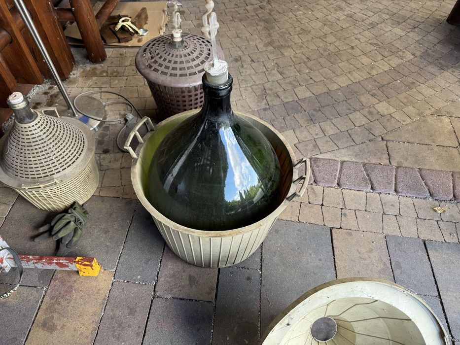 Gąsior balon do wina 50l 15l 15l