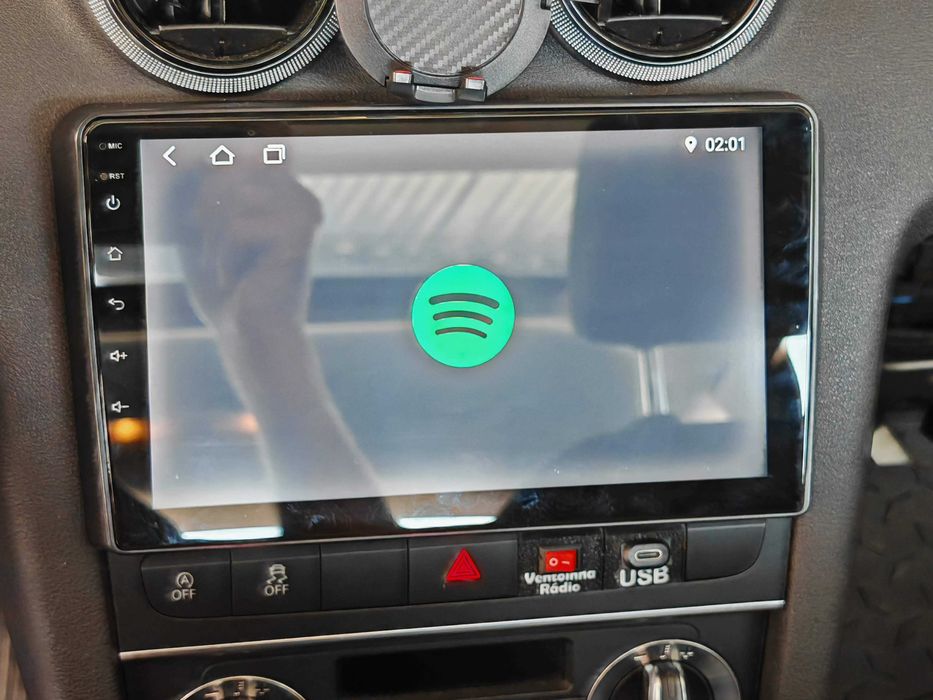 Rádio Android 14 2DIN 9" Audi A3 8P S3 RS3