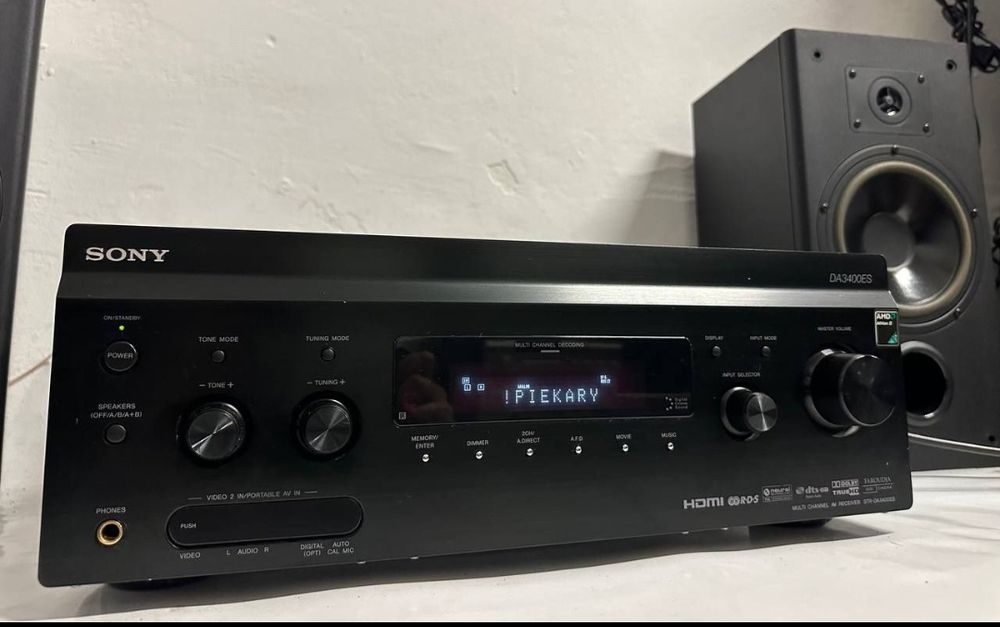 7.1 AV Amplituner Sony STR DA 3400ES, HDMI, 110 Watt/kanal