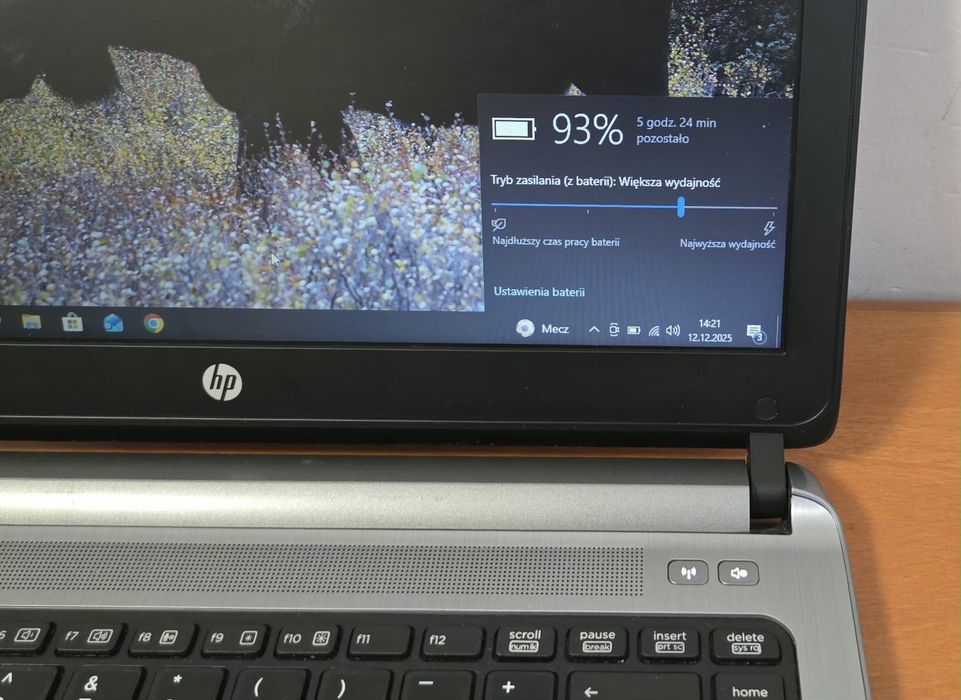 Laptop Hp intel i5 dysk  ssd258gb